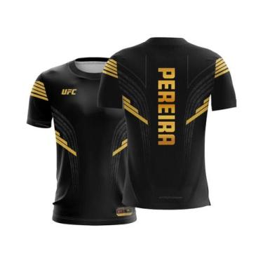 Imagem de Camiseta Masculina De Verão UFC Champion 2025 Autêntica Para Treino De