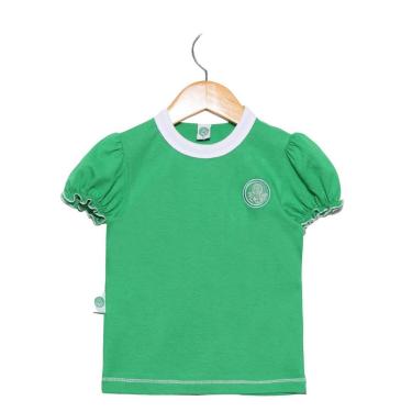 Imagem de Baby Look Bebê Palmeiras Verde Feminina Oficial
