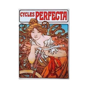 Imagem de Pôster De Arte Abstrata Retro Art Nouveau Em Tela Para Decoração De Sa