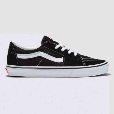 Imagem de Tênis Vans Sk8 Low Preto e Branco, Preto e branco, 42