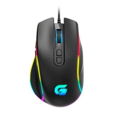 Imagem de Mouse Gamer Fortrek Cruiser New Edition, RGB, 12000 DPI, 7 Botões, Preto - 77245-Unissex