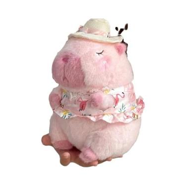 Imagem de Brinquedo De Pelúcia Capivara De 21cm, Boneco De Pelúcia Fofo De Simul