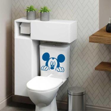 Imagem de Adesivo para Vaso Sanitário Mickey Decoração Casa Adesivo de Parede Ad