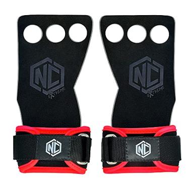 Imagem de Grip Panther Claw (Par) - Preto e Vermelho P