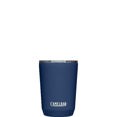 Imagem de CamelBak, Copo Térmico Thumbler, 350 mL, Aço Inoxidável, Tampa De Três Modos, Base Silicone,Mantém a Temperatura, Sem Vazamentos, Revestimento Resistente, Azul