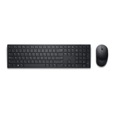 Imagem de Teclado e mouse Dell Pro KM5221W Português Brasil Preto