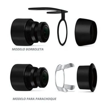 Imagem de Câmera Automotiva de Ré e Frontal RS210BR C PRO LINE Borboleta para Manobras Roadstar B...