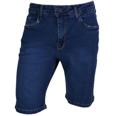 Imagem de Bermuda Jeans Masculina Nicoboco Trujillo Azul - 4486-Masculino