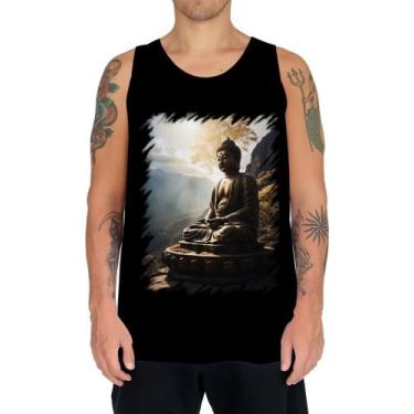 Imagem de Camiseta Regata Estátua de Buda Iluminado Religião 1 - Kasubeck Store,
