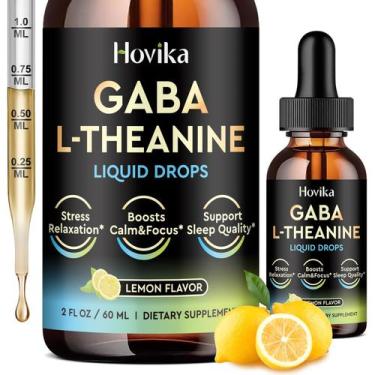 Imagem de Suplemento Hovika Gotas de GABA y L-Teanina 60 mL con Ashwagandha