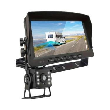 Imagem de Kit De Monitor De Visão Traseira LED De 7 Polegadas Para Ônibus, Camin
