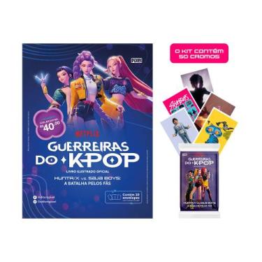 Imagem de Blister Guerreiras do Kpop Oficial + 10 Envelopes de Figurinhas (50 Cr