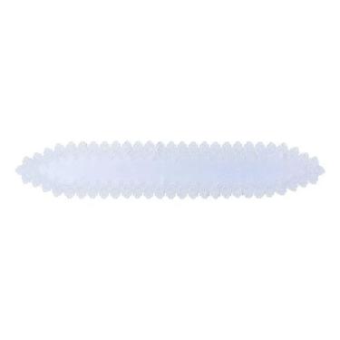Imagem de Caminho de mesa veneza - 40 x 1,80 - branco - jolitex