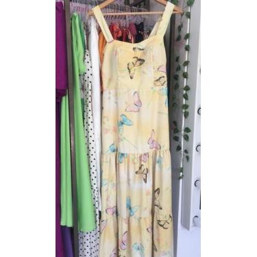 Imagem de vestido borboleta,cetim com alca e feche nas costas nathy pimentel, Am