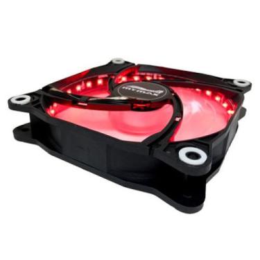Imagem de Cooler Fan 120mm Storm II - Preto LED Vermelho MYMAX