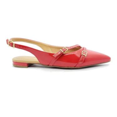 Imagem de Sapato Vizzano Feminino 1206296, 37, Verniz, Vermelho