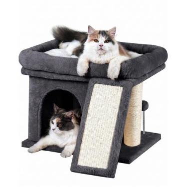 Imagem de Arranhador para gatos Aechonow 36x42x35 cm para gatos grandes