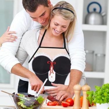 Imagem de Avental Divertido Sexy Maid Ooh La La Impermeável Cozinha Churrasco Pr