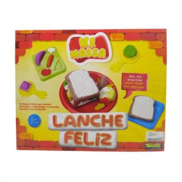 Imagem de Kit Massinha Modelar Lanche Feliz - Sunny 3003