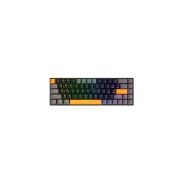 Imagem de Teclado Gamer Mecânico Machenike K500-B68, RGB, Hot-Swap, Switch Red, ABNT2, Preto - JJ02GB00K