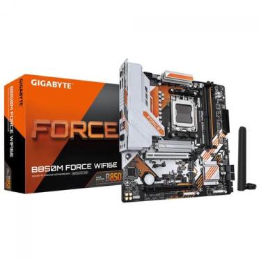 Imagem de Placa Mãe Gigabyte B850M FORCE WIFI6E, Chipset B850, AMD AM5, M-ATX, D