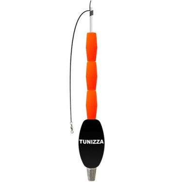 Imagem de Boia Torpedo Jr Tunizza Alta Visualização 45g - JR Pesca, Laranja