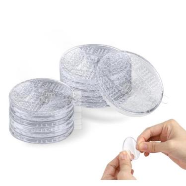 Imagem de Protetores para Móveis iQIHAN 12 Peças Transparentes Antiderrapantes R