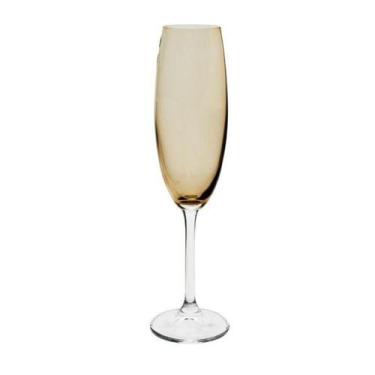 Imagem de Jogo de Taças 6 Un Champanhe Cristal Gastro Ambar 220ml 57732 - Bohemi