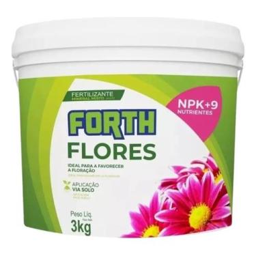 Imagem de Fertilizante Forth Flores 3kg Npk+9 Nutrientes Floração