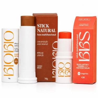 Imagem de Kit Base Multifuncional Cacau 600 + BBS Tangerina FPS33 Biobio Vegano