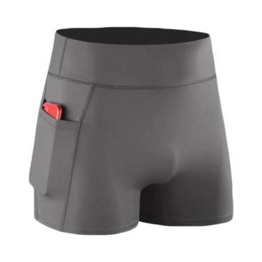 Imagem de Shorts Esportivos Masculinos De Secagem Rápida, Respiráveis E Com Cont