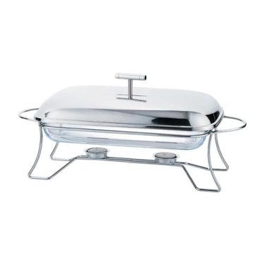 Imagem de Rechaud Retangular 2,2L Vd Inox 9548 Mimo Style