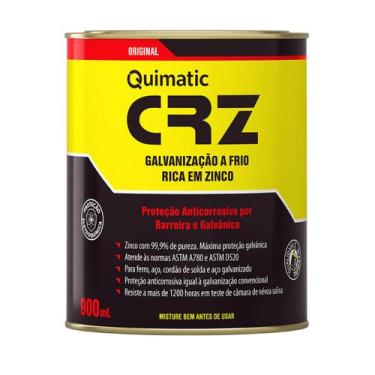 Imagem de Galvanização A Frio 900ml CRZ (Aplicar C/Pincel) DB2 Tapmatic - QUIMAT