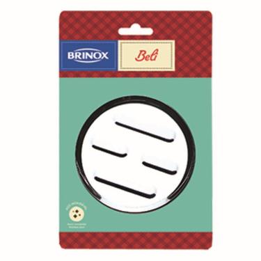 Imagem de Conjunto de Descansa Copos Brinox Beli em Aço Inox - 6 Peças 