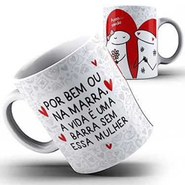 Imagem de Caneca Flork Namorados vida é uma barra sem ela