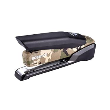 Imagem de Bostitch Office Grampeador alimentado por mola de metal, um dedo, suporta projeto de guerreiro ferido, camuflagem (INP28-WW)