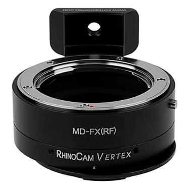 Imagem de Adaptador de costura rotativa RhinoCam Vertex, compatível com lente SLR Minolta Rokkor (SR/MD/MC) para câmeras sem espelho Fuji X-Series