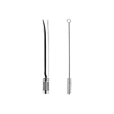 Imagem de Bomba Inox Abaulada 19Cm C/Mola S/Biqueira
