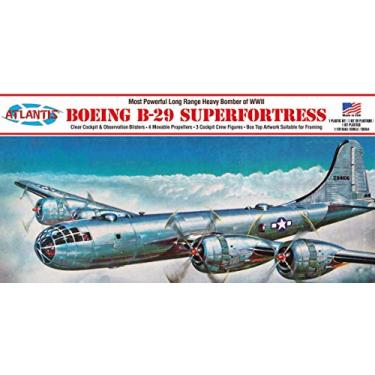 Imagem de Atlantis Kit de plástico de brinquedo e hobby B29, Boeing B-29 Superfortress