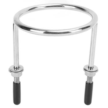 Imagem de Suporte de copo de aço inoxidável suporte de copo de anel de barco suporte de copo 316 aço inoxidável polido anti-inclinação suporte de bebida para iates motorhome