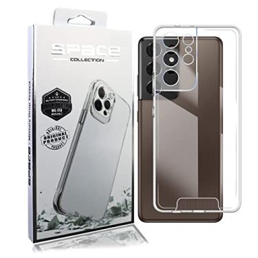 Imagem de Capa Capinha Space + Película De CERAMICA Compativel Galaxy S21 Ultra G998 6.8 - Luiza Cell25
