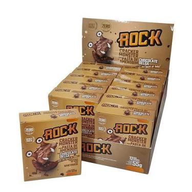 Imagem de Caixa Cracker Monster 12 Uni Chocolate Belga - Rock Peanut