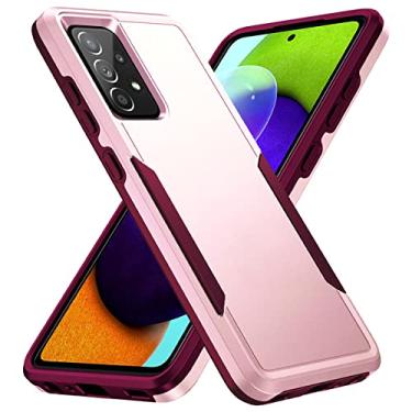 Imagem de Capa de recorte preciso à prova de choque para Samsung Galaxy A52S 5G A 52S 52 A52 4G A72 A33 A53 A73 A12 A13 A32 S22 Ultra S21 FE S20 Plus, rosa, para Samsung A52 4G