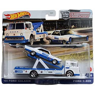 Imagem de Hot Wheels '65 Ford Galaxie Ford C-800 - Team Transport - Ford Galaxie