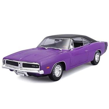 Imagem de Miniatura Carro Dodge Charger R/T 1969 1/18 Roxo - Maisto