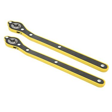 Imagem de Chave de catraca para macaco de economia de trabalho, par de chaves de catraca de 34 cm, ferramenta de reparo para carros, SUVs, caminhões