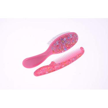 Imagem de ZKMAGIC Kit Escova Baby Soft Love Marilu Rosa