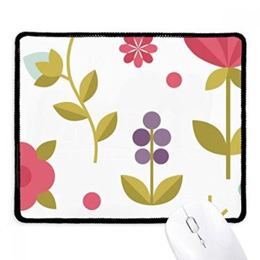 Imagem de Ilustration Flower Plant Paint Mousepad Tapete de borracha para jogos
