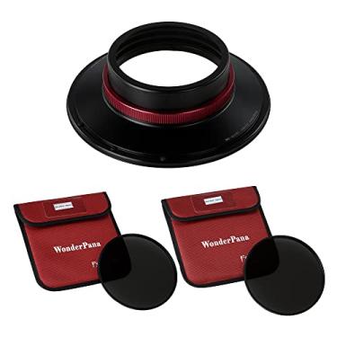 Imagem de Kit WonderPana XL Essential ND - Suporte de filtro de núcleo, tampa de lente, filtros ND16 e ND32 de 186 mm para lente Canon EF 11-24 mm f/4L USM (Full Frame 35mm)