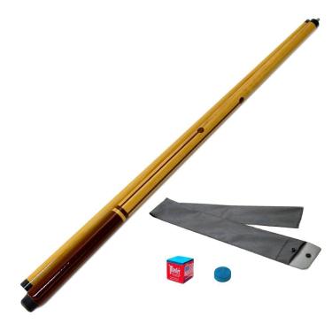 Imagem de Taco de Sinuca Desmontável Tujague Ipê Tacos Brasil